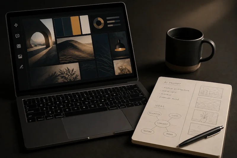 AI-assisted creative workflow