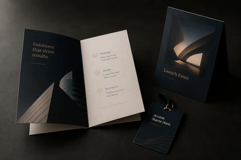 Marketing materials and sales support