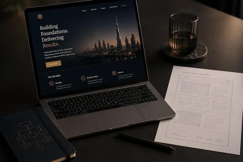 Website and landing page design